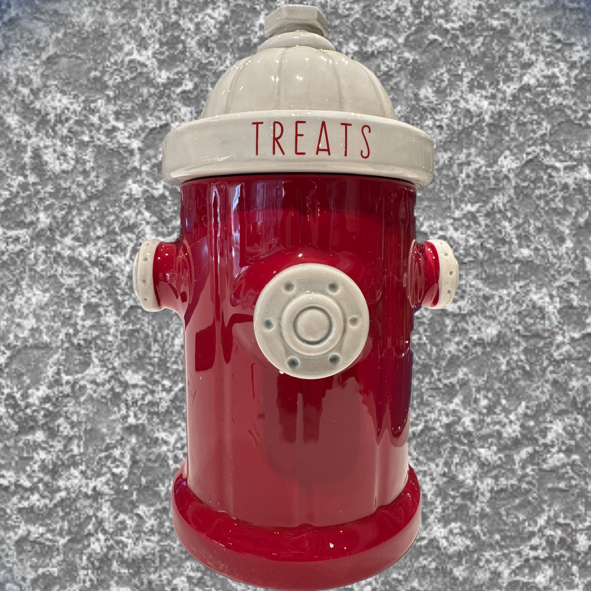 Fire Hydrant Treat Jar by Blue Sky Ceramics AKC Museum of the Dog Store