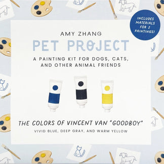 Pet Painting Project with Three Artist Inspired Palettes to Choose From!