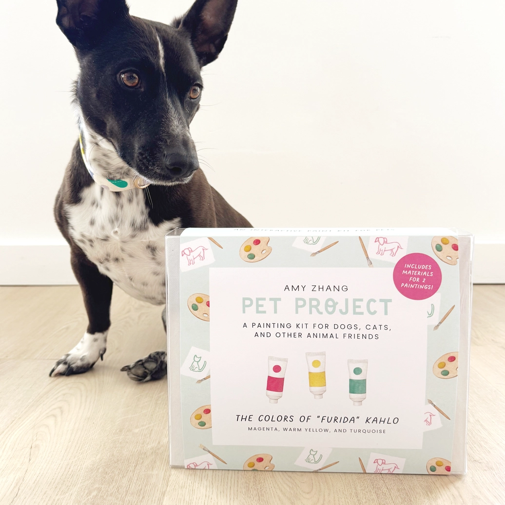 Pet Painting Project with Three Artist Inspired Palettes to Choose From!
