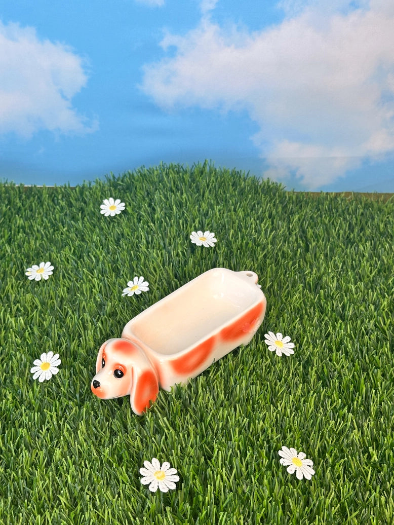 Vintage Inspired Dachshund Ash Tray