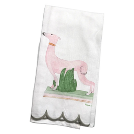 Staffordshire Style Spaniels and Greyhound Tea Towels