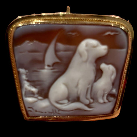 Sardonyx Shell Cameo Jewelry