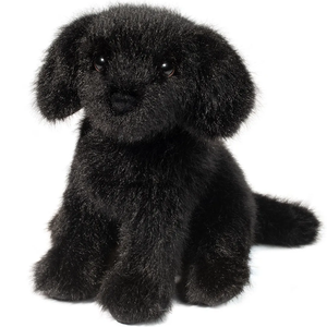 Black Labrador Retriever Stuffed Puppies from Douglas Cuddle Toys