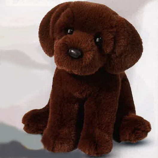 Chocolate Labrador Retriever by Douglas Cuddle Toys