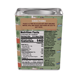 Hot Chocolate Mix in Dog Themed Tins