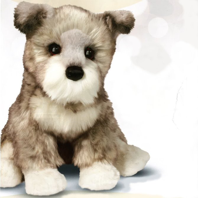Miniature schnauzer plush online
