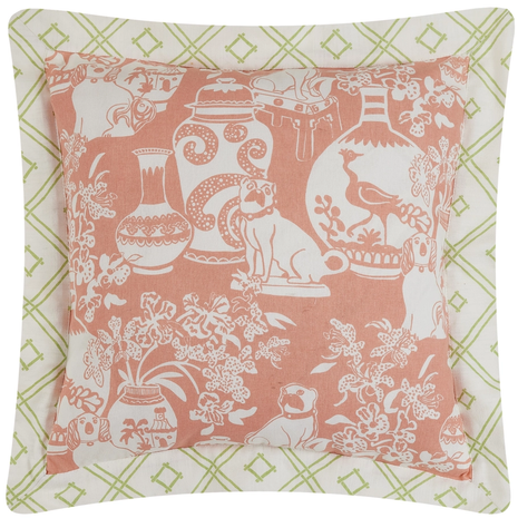 Dog Themed Square Decorative Pillows