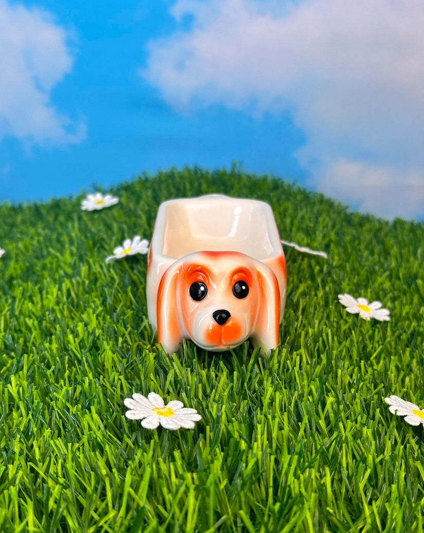 Vintage Inspired Dachshund Ash Tray