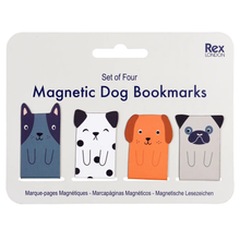 Load image into Gallery viewer, Magnet Dogs Bookmark Set of 4 from Rex London
