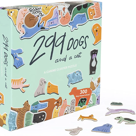 299 Dogs and a Cat Cluster Puzzle