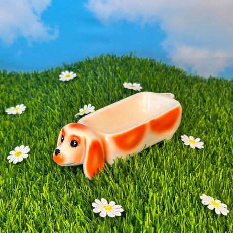 Vintage Inspired Dachshund Ash Tray