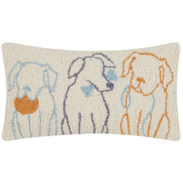 Oblong Hook & Latch Pillows