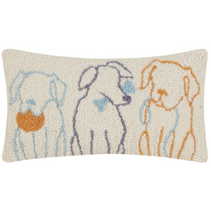 Oblong Hook & Latch Pillows