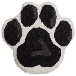 Dog Paw Shaped Hook & Latch Pillow
