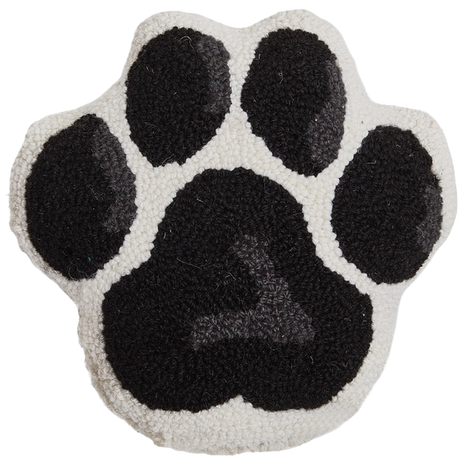 Dog Paw Shaped Hook & Latch Pillow