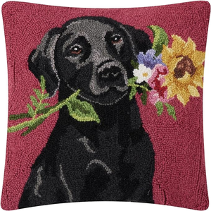 Square Breed Specific Hook Pillows from Peking Handicraft