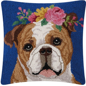 Square Breed Specific Hook Pillows from Peking Handicraft