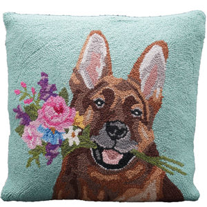 Square Breed Specific Hook Pillows from Peking Handicraft