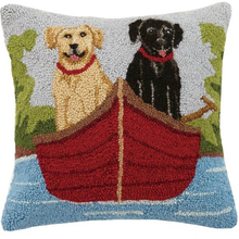 Load image into Gallery viewer, Square Breed Specific Hook Pillows from Peking Handicraft
