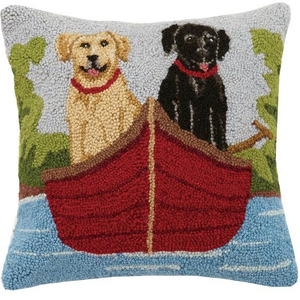 Square Breed Specific Hook Pillows from Peking Handicraft