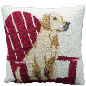 Square Breed Specific Hook Pillows from Peking Handicraft