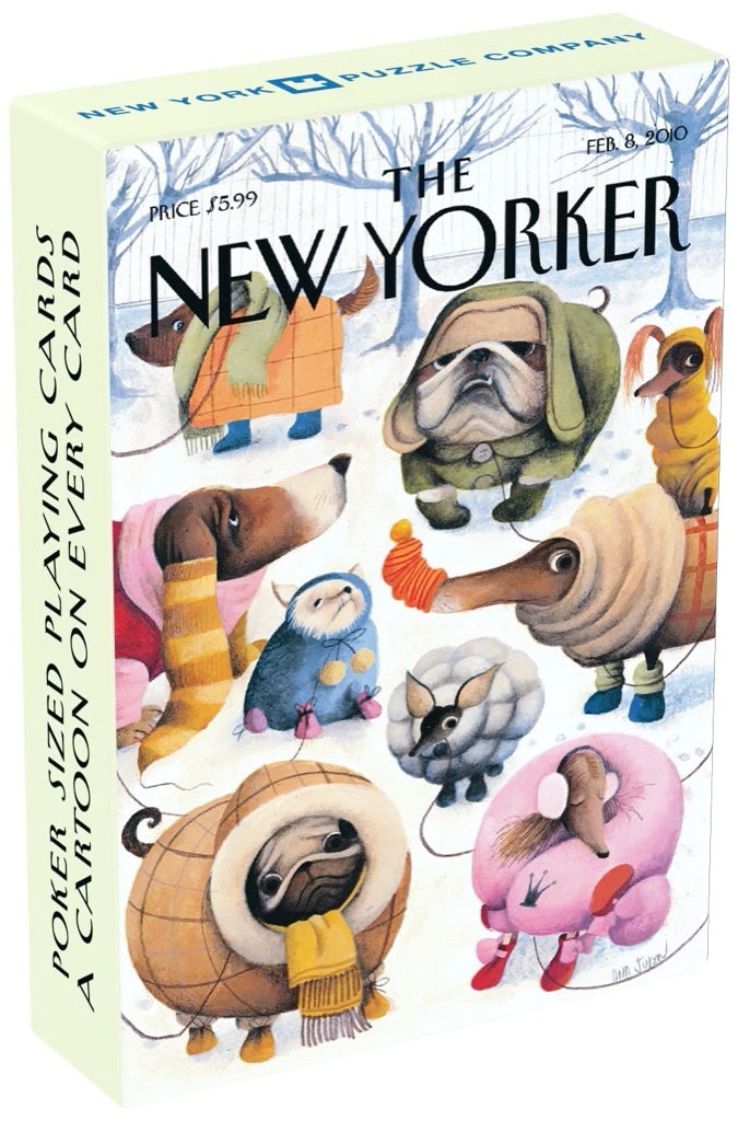 New Yorker Poker Sized Playing Cards by New York Puzzle Co.