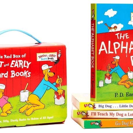 Little Red Box of Dog Themed Board Books