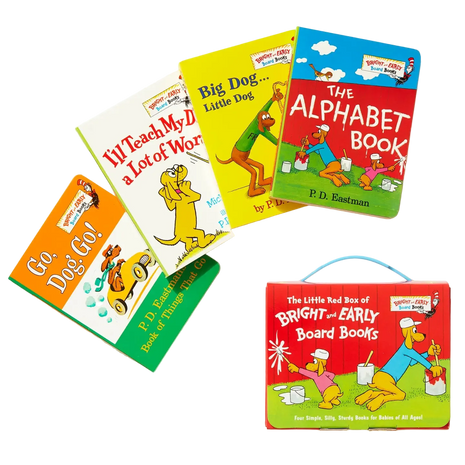 Little Red Box of Dog Themed Board Books