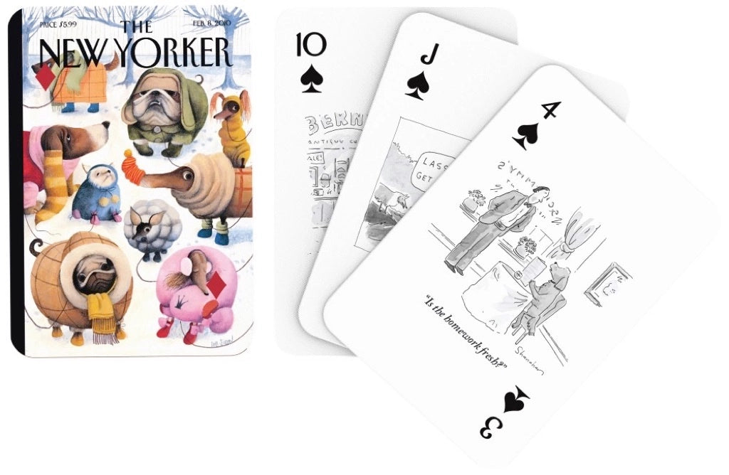 New Yorker Poker Sized Playing Cards by New York Puzzle Co.