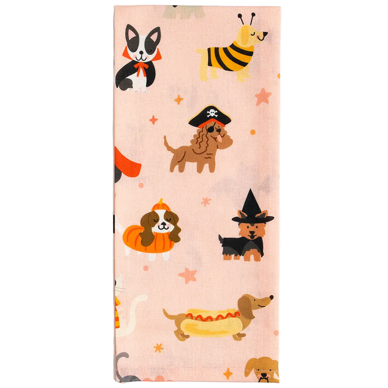 Colorful and Bright Dog Themed Tea Towels