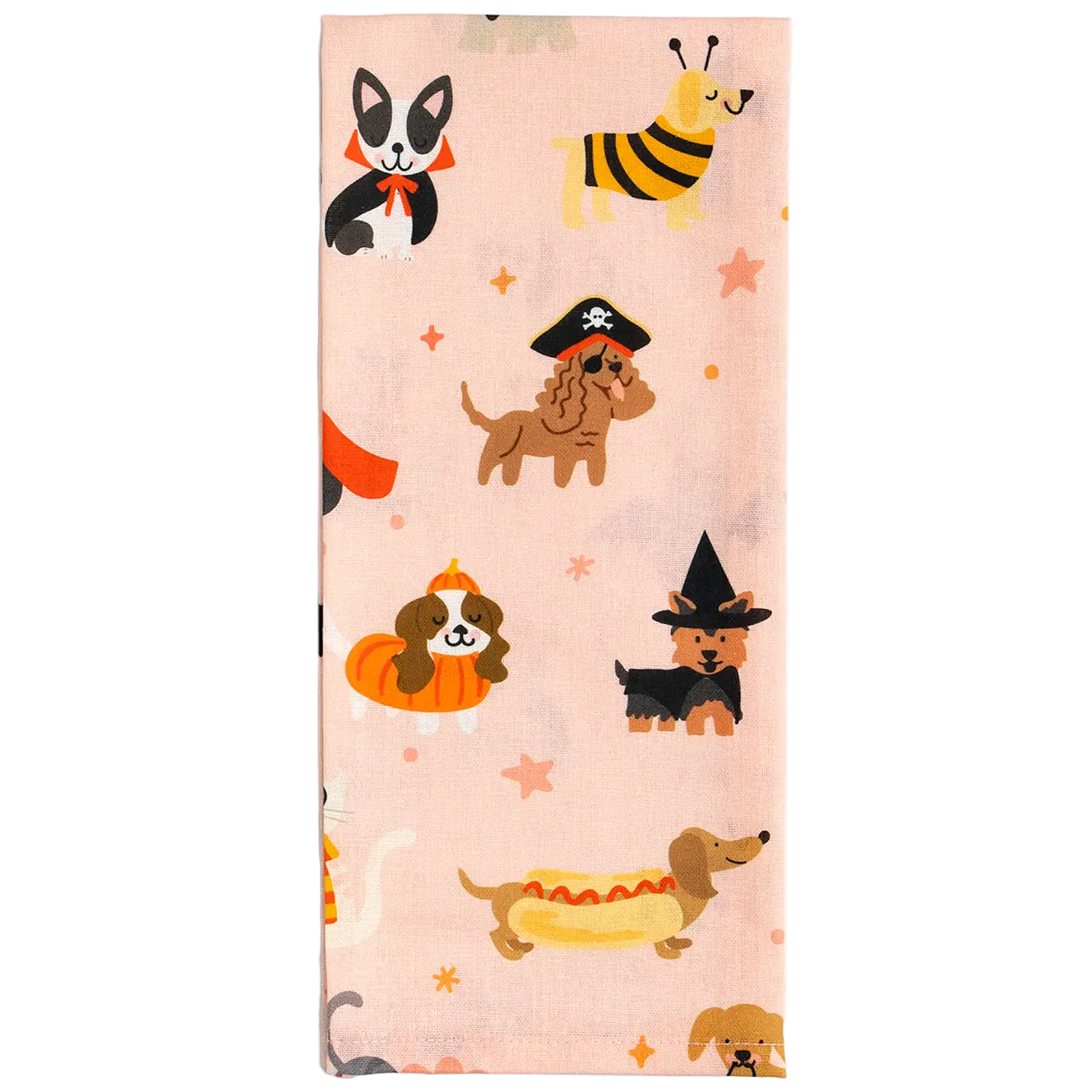 Colorful and Bright Dog Themed Tea Towels