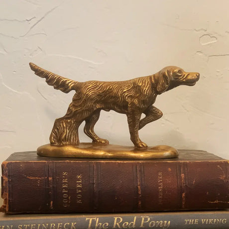 Solid Brass Pointer Paperweight