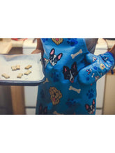 Load image into Gallery viewer, Oven Mitt &amp; Apron by Crazy Dog
