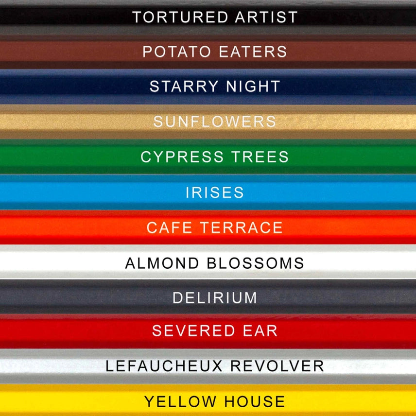 Canine and Artist Themed Colored Pencil Sets