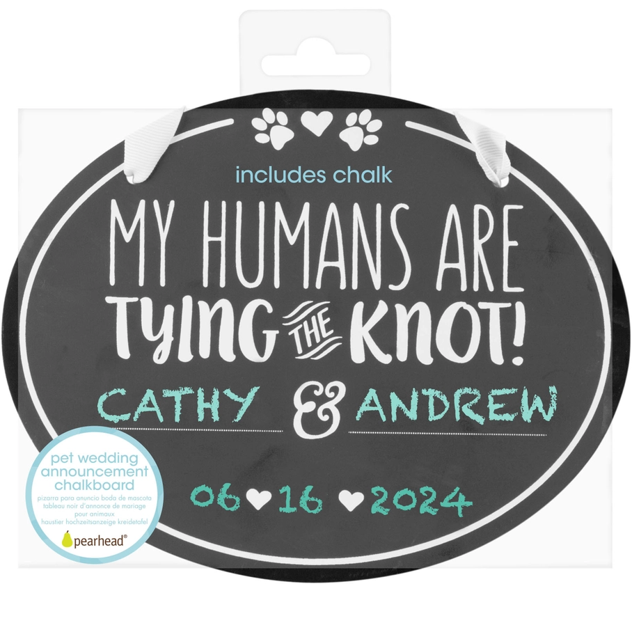 Wooden Pet Announcement Signs