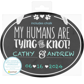 Wooden Pet Announcement Signs