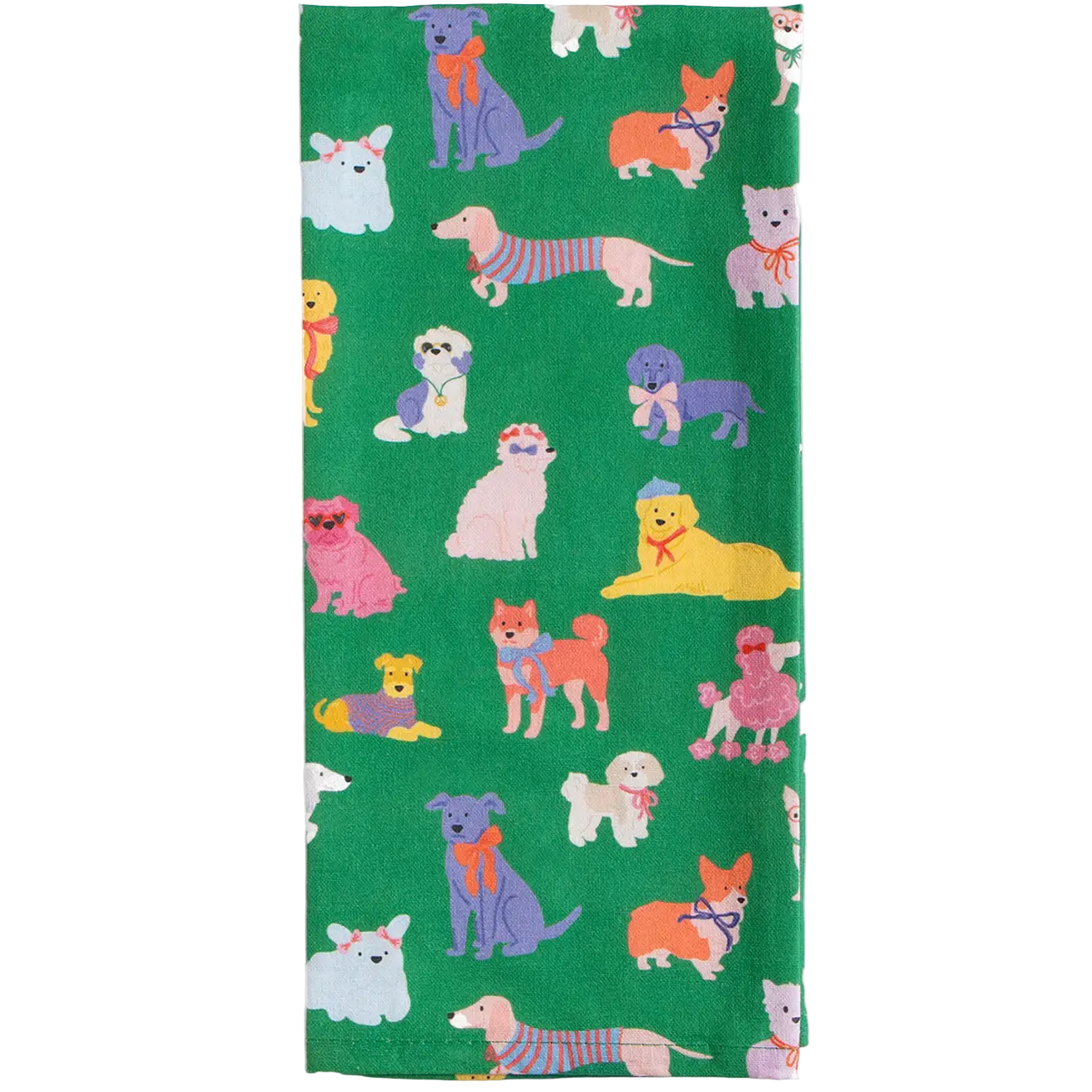 Colorful and Bright Dog Themed Tea Towels