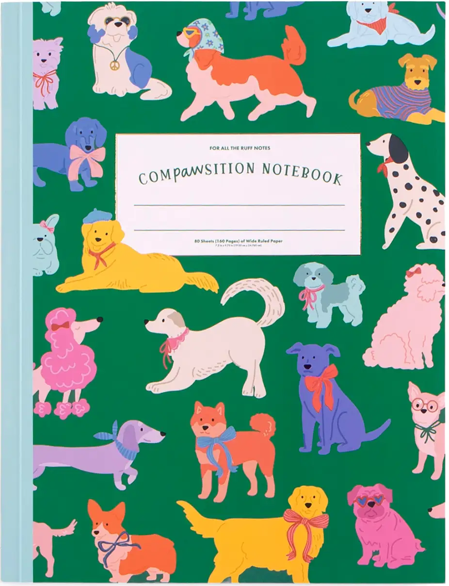 Dapper Dogs Compawsition Notebook