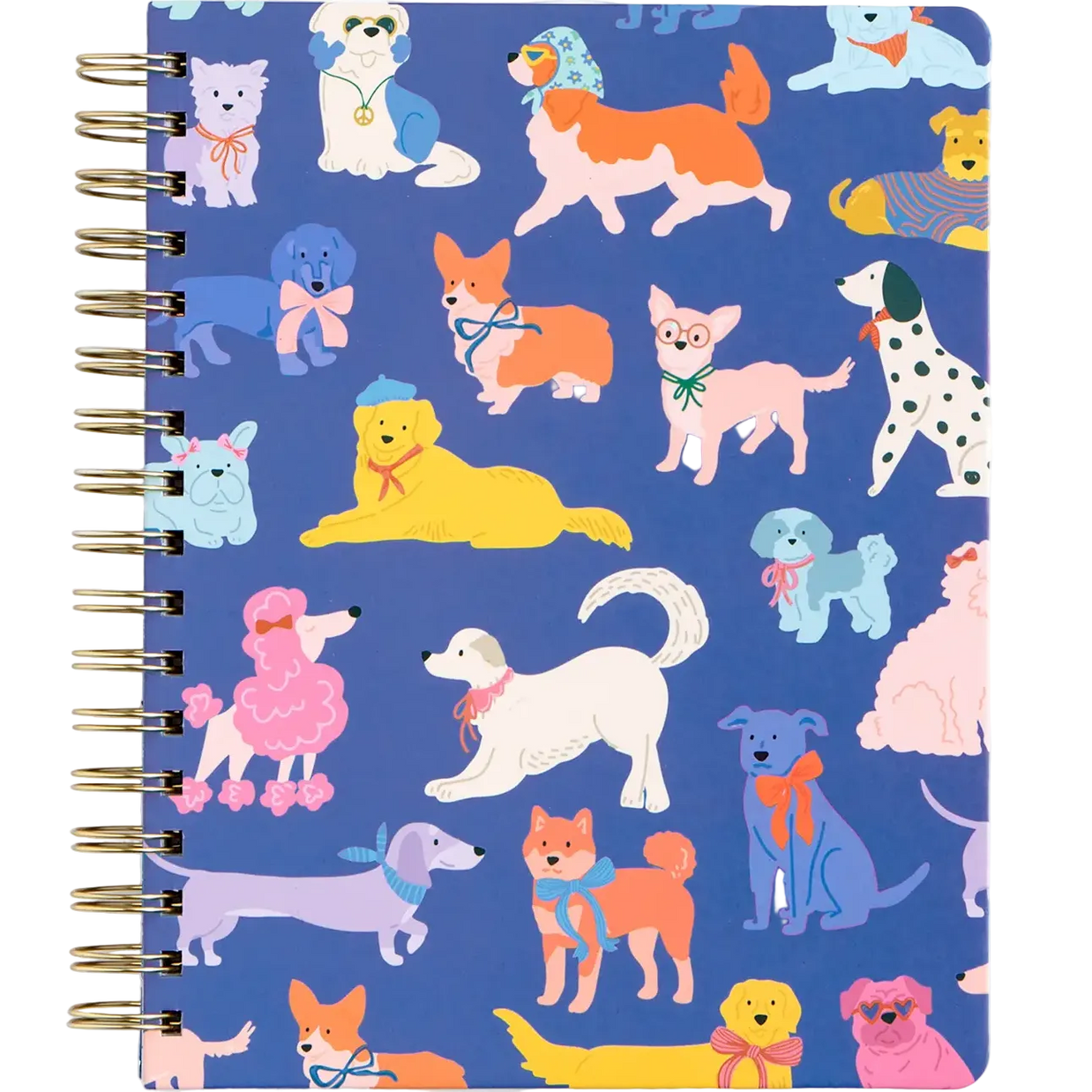 Dapper Dogs Spiralbound Notebook