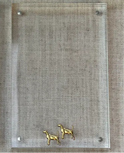Load image into Gallery viewer, Acrylic Frames with Dog Charms
