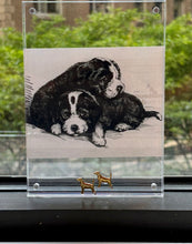 Load image into Gallery viewer, Acrylic Frames with Dog Charms
