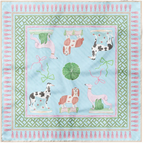 Watercolor Staffordshire Style Scarves