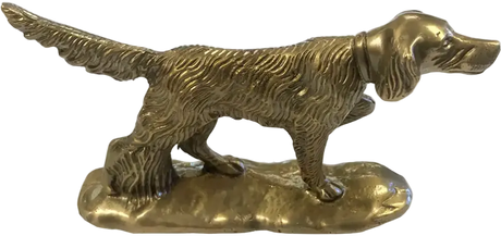 Solid Brass Pointer Paperweight