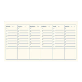 Bow Wow Dog Weekly Planner