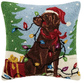 Hand Hook & Latch Holiday Pillows