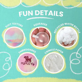 Stylish Plush Dog Toys