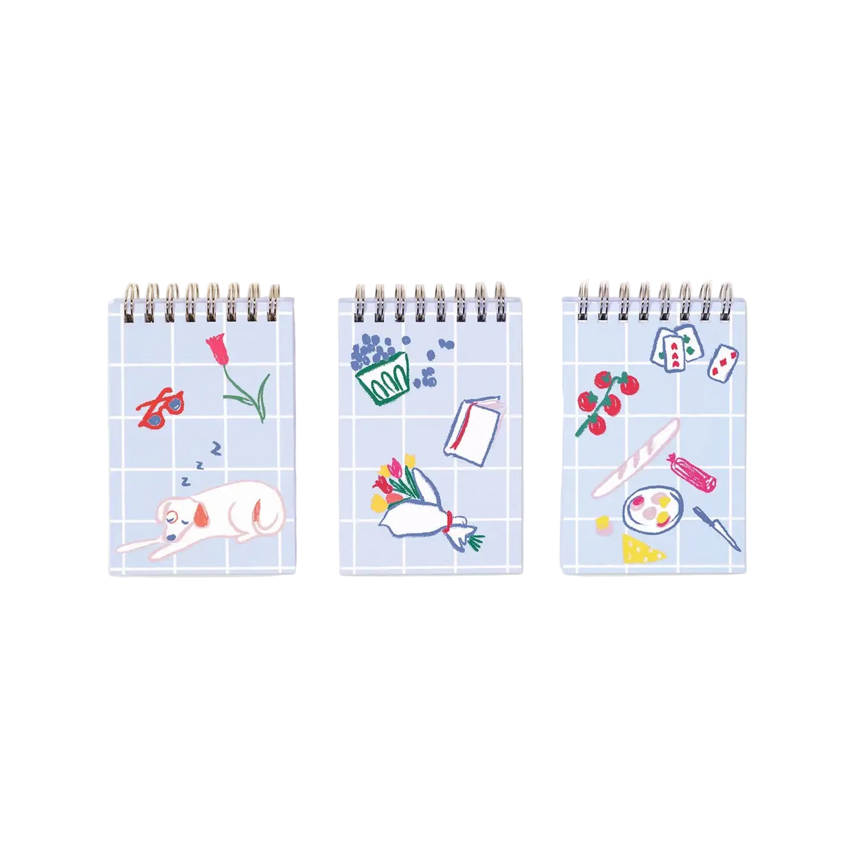 Park Picnic Stationery Trios