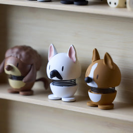 Dog Themed Desk Baubles (Various Breeds, Materials, and Sizes)