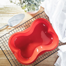 Dog Bone Shaped Silicone Mini Cake Pan
