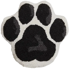 Uniquely Shaped Dog Themed Hook & Latch Pillow